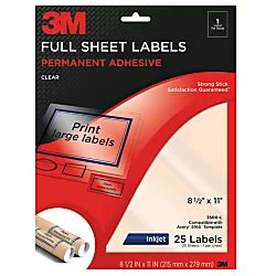 3m inkjet labels.